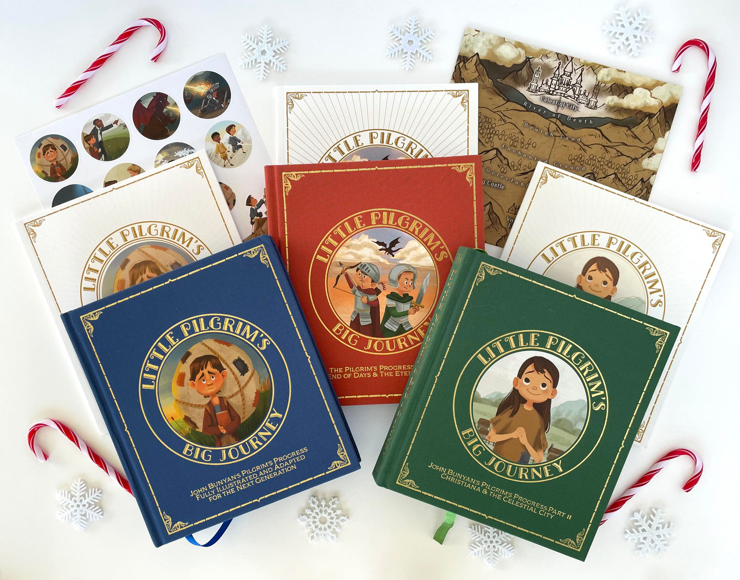 *CHRISTMAS BUNDLE* Little Pilgrim's Big Journey 3 Book Series