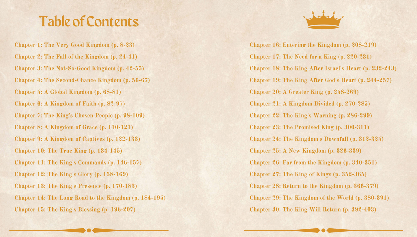The Kingdom of God Bible Storybook, Old Testament
