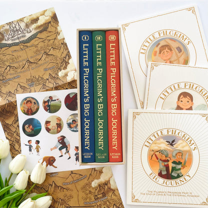 *EASTER PROMO* Little Pilgrim Complete + Coloring Books & Map Set