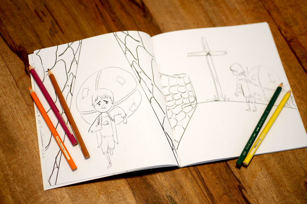 Little Pilgrim Complete + Coloring Books & Map Set