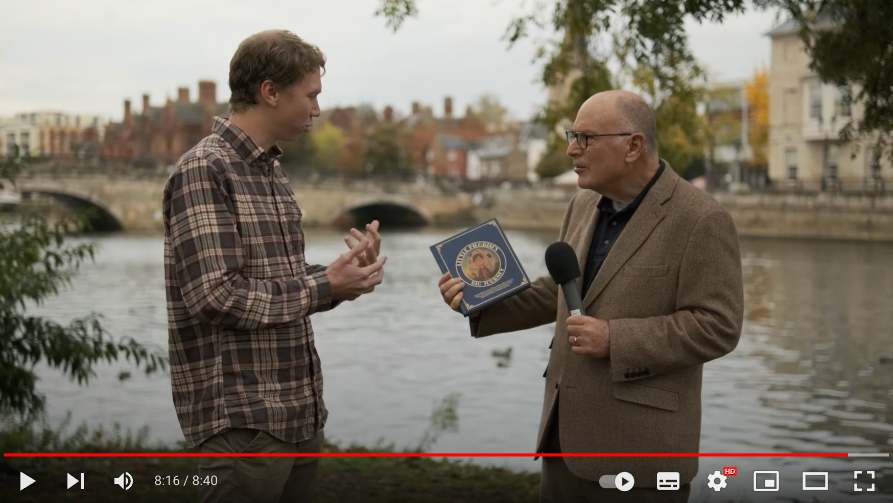 Load video: Charles Morris with Haven Today interviews Tyler Van Halteren in Bedford, England.